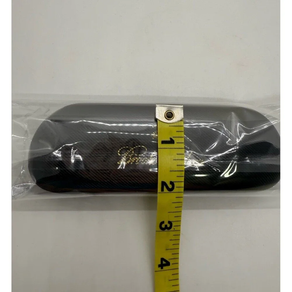 BROOKS BROTHERS‎ Hard Eyeglasses, Sunglasses Case & New Clean Cloth